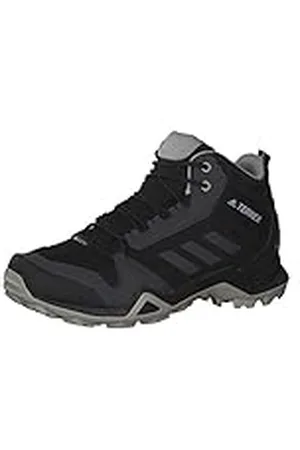adidas Terrex AX3 Mid Gore-Tex Hiking Shoes, Zapatos de Senderismo Mujer, Core Black/Solid Grey/Metal Grey, 36 2/3 EU
