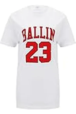 Mister Tee Ladies Ballin 23 Té Camiseta, , L Grande Alto para Mujer