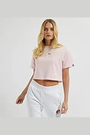 Ellesse Fireball Cropped T-Shirt Camiseta, Mujer, , M