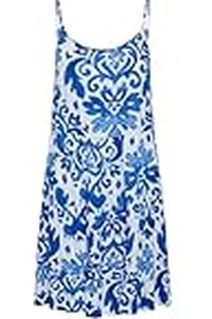 ONLY Onlmaj Life S/L AOP Short Dress Wvn Noos Vestido de Verano, , XXS para Mujer