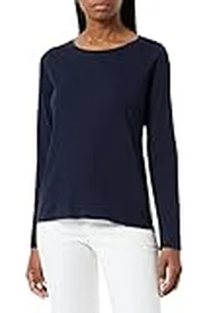 Marc O’ Polo Marc OߴPolo Mujer Camiseta de manga larga de algodón orgánico Regular fit, (Manic Midnight), XXS