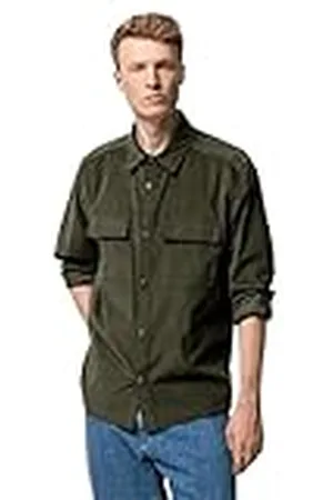 Jack Wolfskin Nature, Camisa De Corduroy De Algodón Orgánico, , M, Hombre
