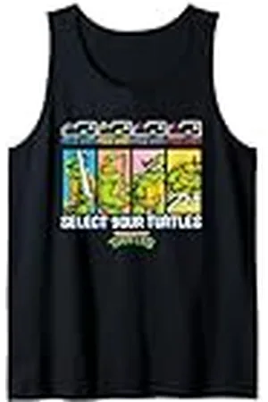 Teenage Mutant Ninja Turtles TMNT Retro 16-Bit Videojuego Selecciona tus tortugas Camiseta sin Mangas