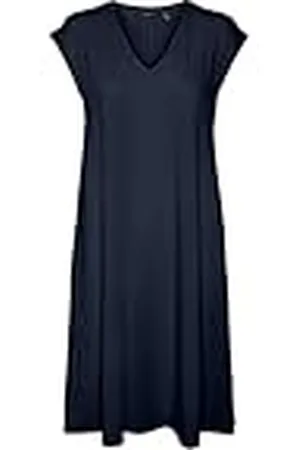 VERO MODA Vmmarijune SL Knee Dress Jrs Vestido, , S Mujeres