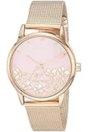 Nine West Reloj de Pulsera de Malla para Mujer