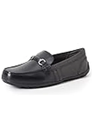Geox J New Fast Boy C, Mocasines para Niño, (Black), 41 EU