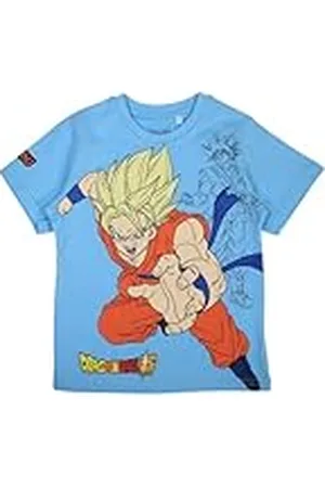 Disney Camiseta de Manga Corta niño Dragon Ball T-Shirt, , 6 años Unisex Kids