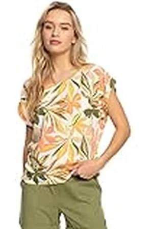 Roxy Pacific Escape - Top de Manga Corta para Mujer