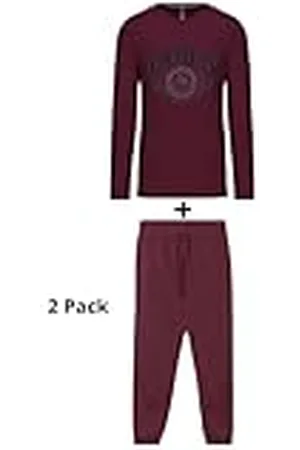 American College Pyjama Polaire Pour Enfant Garçon Juego de Pijama, , 12 años (Pack de 2) para Niños