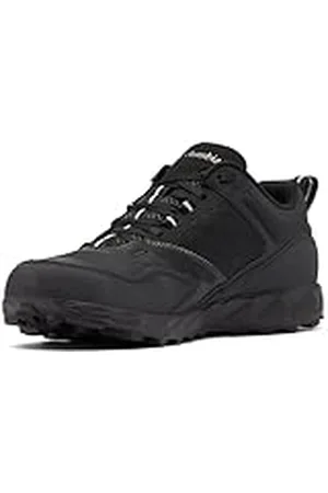 Columbia Flow, Zapatillas para Caminar Hombre, Black, Dark Pewter, 42 EU