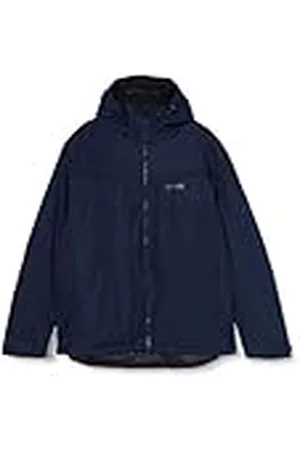 Regatta Highside V Chaqueta Impermeable y Transpirable, con Capucha Desmontable, Costuras Selladas y Varios Bolsillos Jackets Waterproof Insulated, Hombre, , XXXL