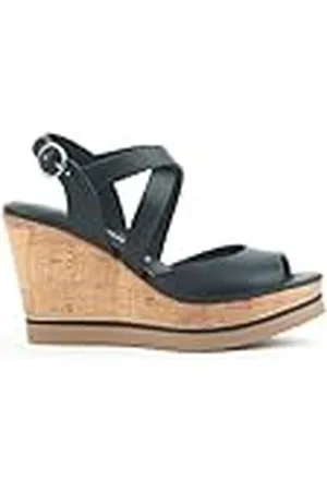Chattawak 9heloisanoir38, Sandalia con talón Mujer, , 38 EU