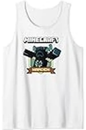 Minecraft Sculk Shriekers Hostile Mob Warden Badge Camiseta sin Mangas