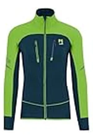 Karpos 2501020-073 ALAGNA EVO JKT.. Jacket Hombre MIDNIGHT/GREEN FLASH Tamaño L