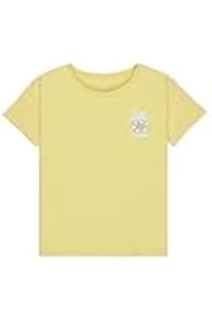 Roxy LILYREGULAR Night - Camiseta de Manga Corta, Color Amarillo 16