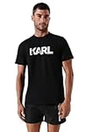 Karl Lagerfeld Karl Logo Regular T-Shirt Swimwear Cover Up, , XL para Hombre