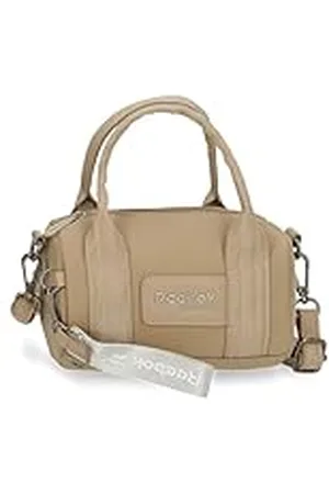 Reebok Cherry Bandolera Redonda Beige 17x11x11 cms Poliéster by Joumma Bags