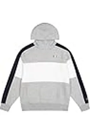 Champion Legacy Retro Sport (220317) -Soft Compact Poly Fleece Color Block Sudadera con Capucha, , S para Hombre