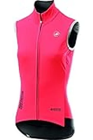Castelli 4519538 PERFETTO RoS W VEST Sports vest Mujer BRILLIANT PINK/BLACK Tamaño L
