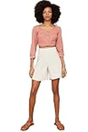 Trendyol Pantalones Cortos básicos y Bermudas Informales, , 38 para Mujer