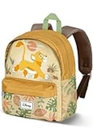 Disney El Rey León Walk-Mochila Preescolar Joy, Amarillo, 22 x 27 cm, Capacidad 5 L