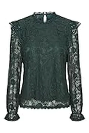 Pieces® Pcolline Ls Lace Top Noos Bc Blusas, Mujer, , L