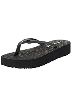 Tommy Hilfiger Chanclas Mujer Beach Sandal Zapatillas de baño, Schwarz , 39