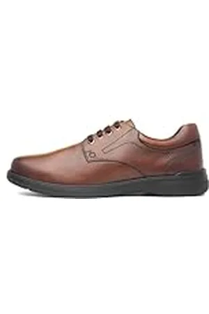 Hush Puppies Marco, Zapatos clásicos de Encaje para Hombre, Brown, 46 EU