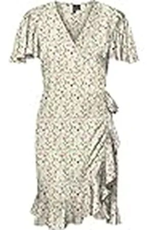 VERO MODA Vmemma Henna 2/4 Short Wrap Dress Wvn Ga Vestido, , S para Mujer