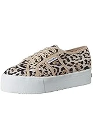 Superga 2790-fantasy COTW, Zapatillas de Gimnasia Mujer, Beige (Beige/Jaguar A1s), 39.5 EU