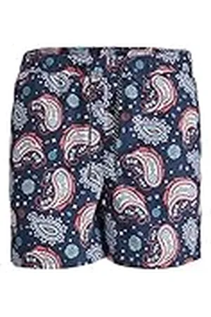 JACK & JONES PLUS Jpstfiji Jjswim Paisley Pls - Bañador para Hombre, Talla 42