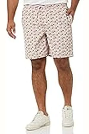 Amazon Pantalones Cortos Para Caminar Con 20 cm De Pernera Cordón De Ajuste y Corte Holgado (Disponibles En Tallas Grandes) Hombre, , XXL