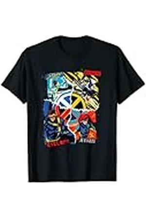 Marvel X-Men 90s Storm Wolverine Cyclops Jean Grey Camiseta