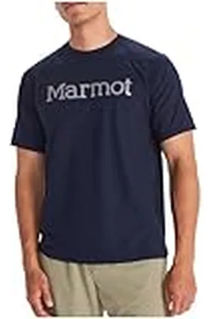Marmot Windridge Graphic SS, Camiseta funcional transpirable, camiseta de deporte manga corta, camiseta de fitness secado rápido, Hombre, , M