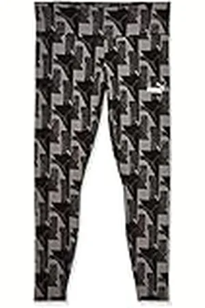PUMA Power AOP 7/8 Leggings Plus Mallas, Mujer, Negro Black, 1X