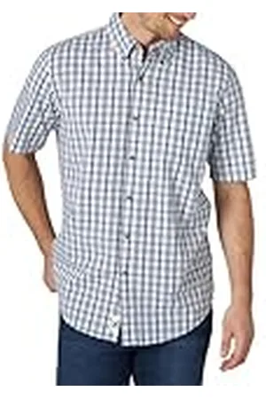 Wrangler Men’s Short Sleeve Plaid Woven Shirt