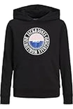 JACK & JONES Jorcobin Sweat Hood Jnr Sudadera, , 164 cm para Niños