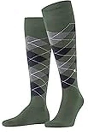 Burlington Manchester M Kh algodón estampados 1 par, Calcetines largos Hombre, , 40-46