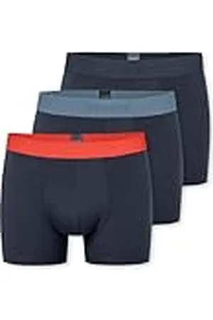Schiesser 3 Pack Boxershorts Bio Baumwolle Multipack-95/5 Organic Bóxer, , 4XL (Pack de 3) Hombres
