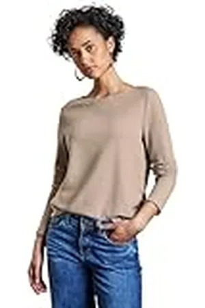 Street one A322783 Camiseta con Fruncido, Honey Sand Mel, 46 Mujeres