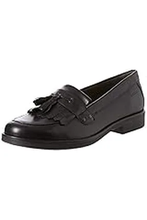 Geox Jr Agata A, Mocasines para Niña, (Black), 41 EU