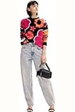 Desigual Jersey de Punto Plano para Mujer Sudadera, , S
