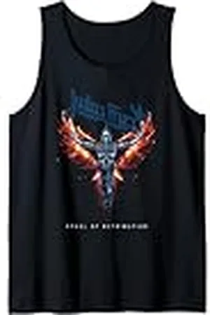 Judas Priest – Angel Wings Blue Logo Camiseta sin Mangas