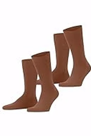 ESPRIT Basic Uni Multipack M So algodón lisos 2 pares, Calcetines Hombre, , 43-46