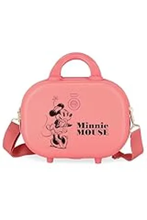 Disney Minnie Happiness Neceser Adaptable con Bandolera Rosa 29x21x15 cms Rígido ABS 9,14L 2,52 kgs