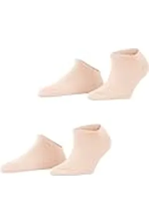 ESPRIT Uni Multipack W Sn algodón lisos 2 pares, Calcetines cortos Mujer, , 35-38