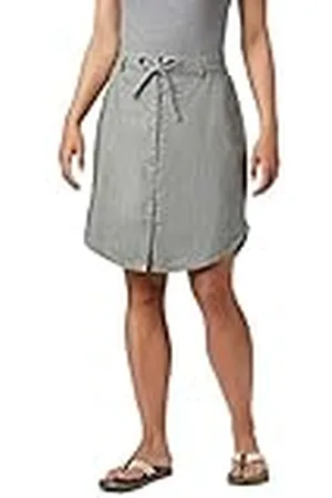 Columbia Summer Chill Skirt Camisa, Mujer, Green, XL
