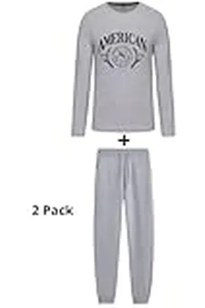 American College Pyjama Polaire Pour Enfant Garçon Juego de Pijama, , 8 años (Pack de 2) para Niños