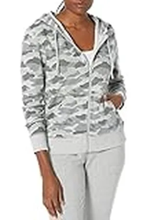 Amazon Sudadera con Capucha de Forro Polar con Cremallera Completa (Disponible en Tallas Grandes) Mujer, , M