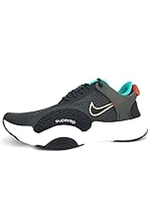 Nike Superrep Go 2, Zapatillas para Correr Hombre, Dk Smoke Grey Total Orange, 45.5 EU
